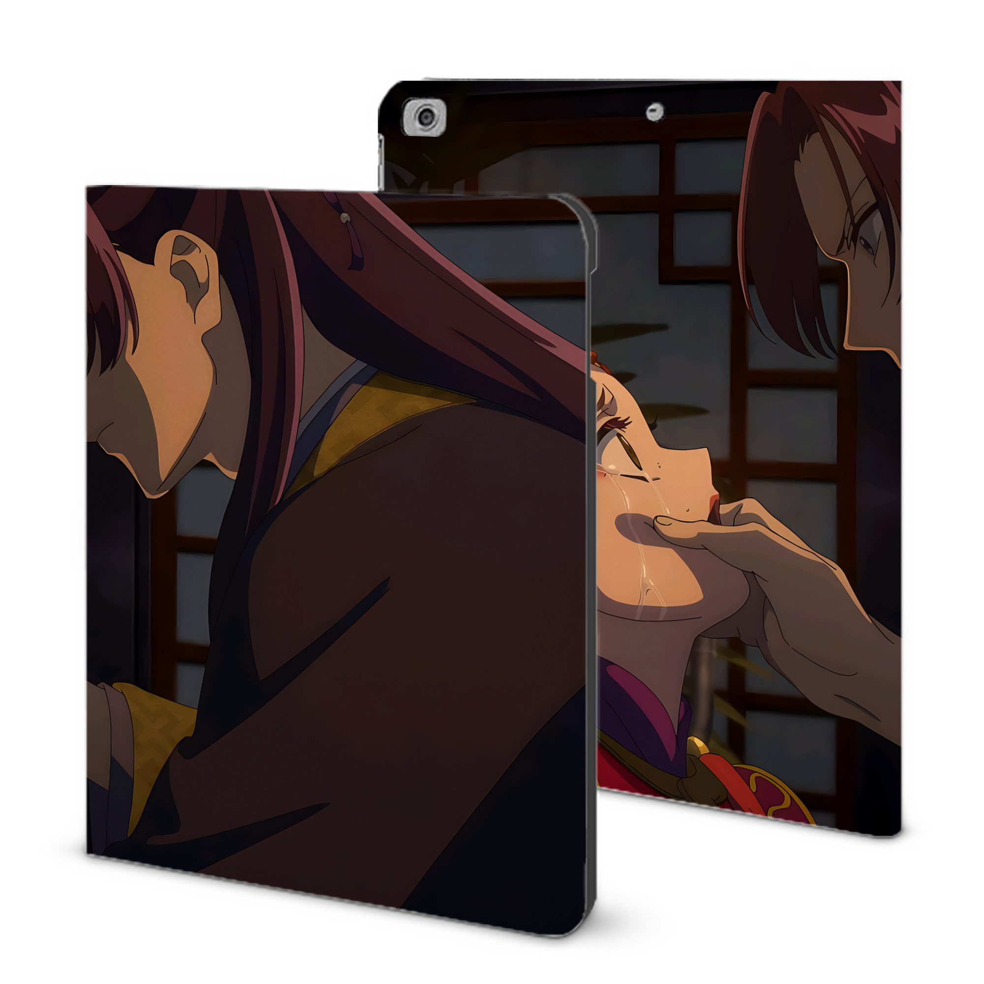 （画像用） 薬屋のひとりごと The Apothecary Diaries IPad ケース ブック型 PUレザー TPU 耐衝撃 軽量 薄型 ペン収納なし 全面保護 IPad 各モデル対応